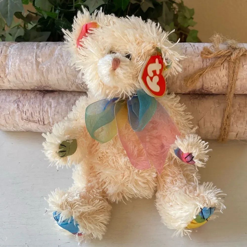 Ty Attic Treasure Collection Carmella “Color Me Happy” Bear